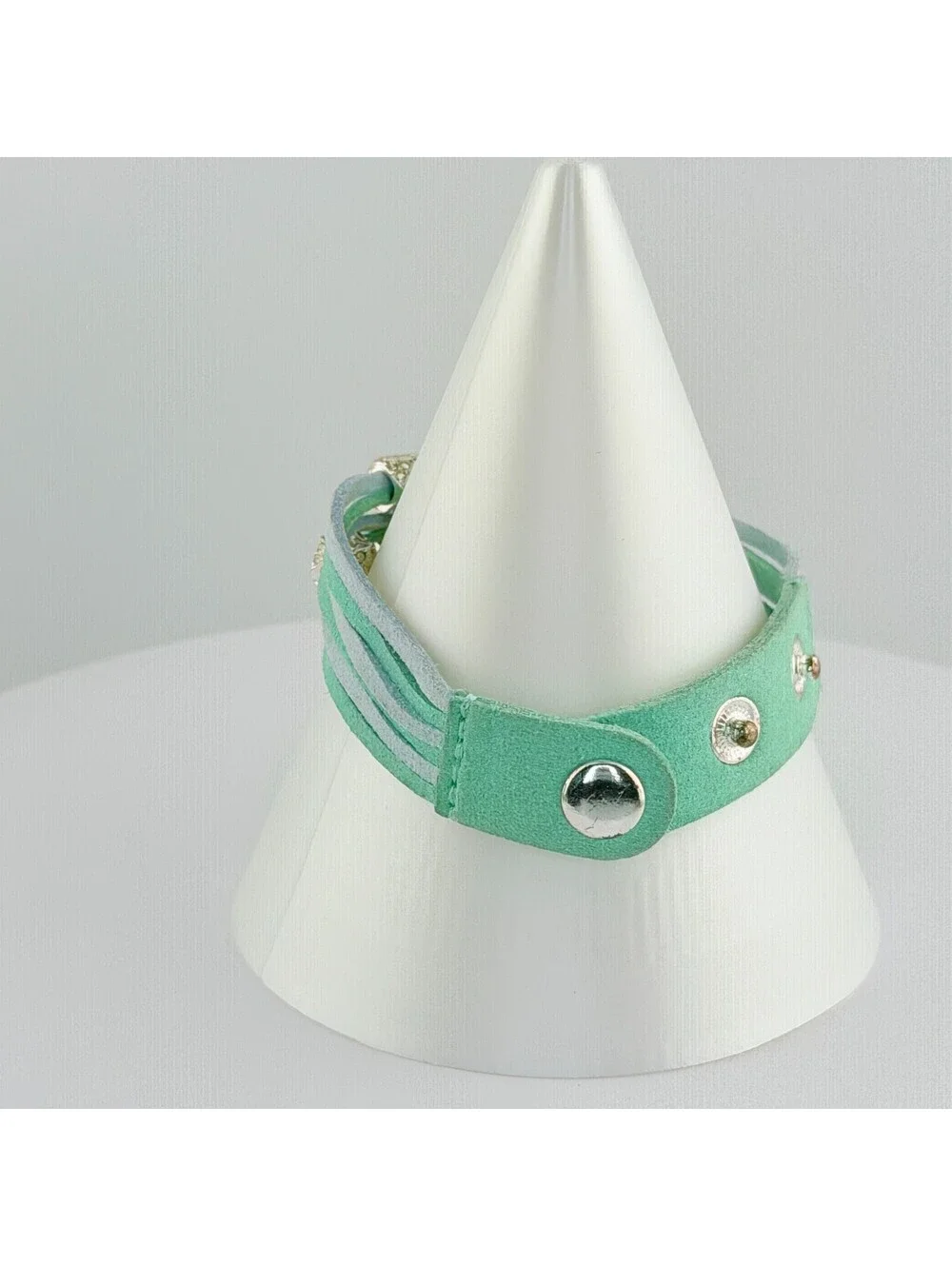 Bomb Party Single Stack Bracelet - on Silver Plating #124